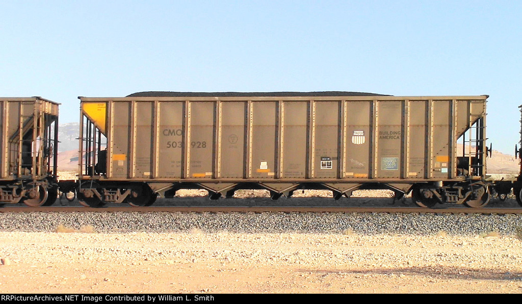 WB Loaded Coal Hooper Frt at Erie NV W-Pshr -32